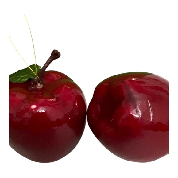 Vintage Red Apple Christmas Ornaments (Lot of 30) - Picture 3 of 7